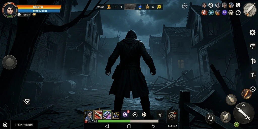 Gameplay menegangkan 888FW dengan suasana Horror yang mencekam.