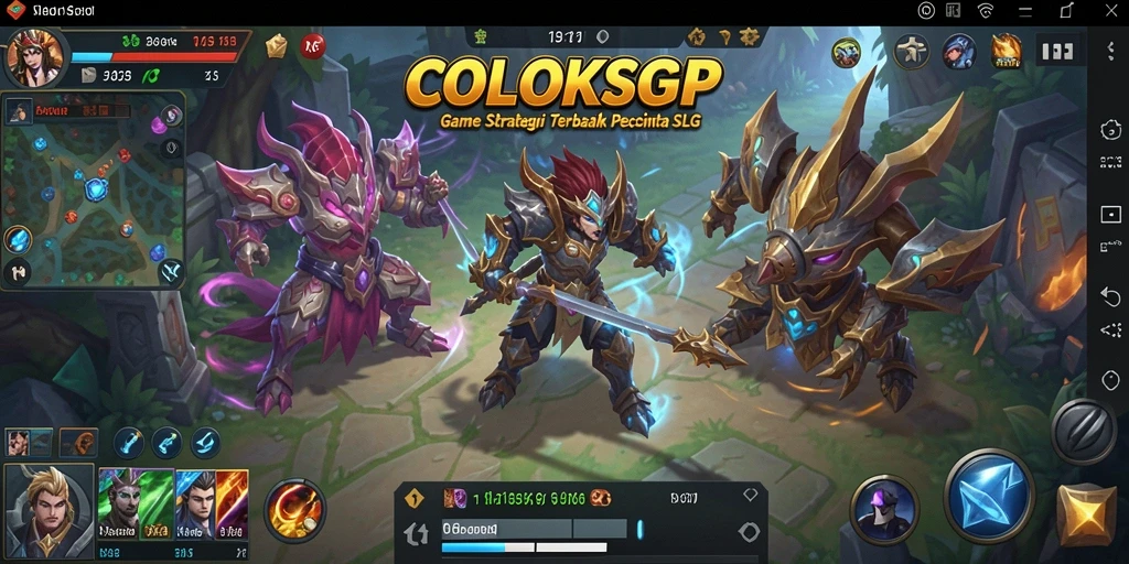Tampilan gameplay menarik dari COLOKSGP dengan strategi seru.