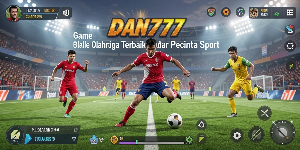 Tampilan gameplay olahraga yang menarik dan interaktif di DAN777.