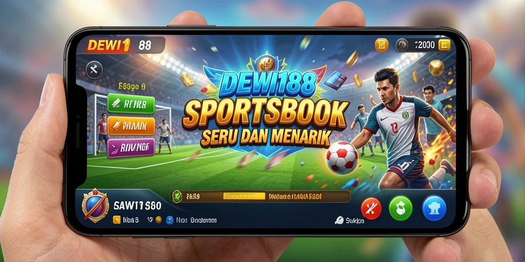 Tampilan gameplay menarik dari aplikasi Sportsbook DEWI188.