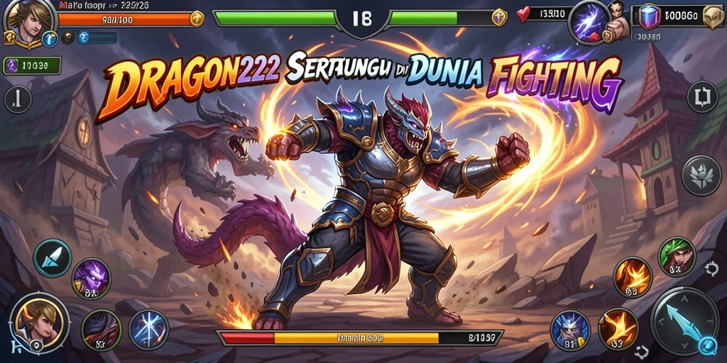 Screenshot gameplay seru DRAGON222 dengan pertarungan yang mendebarkan.