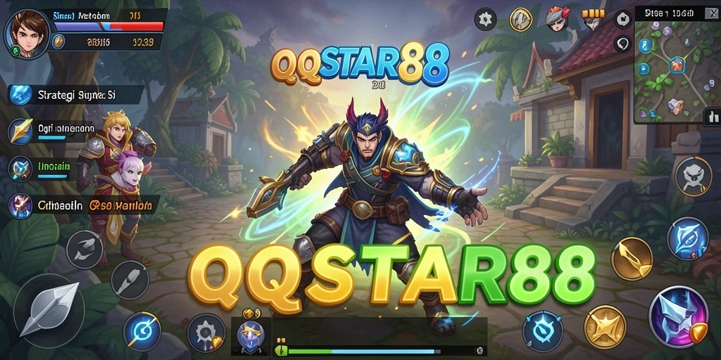Gameplay intens di QQSTAR88 yang menampilkan pertarungan strategis.