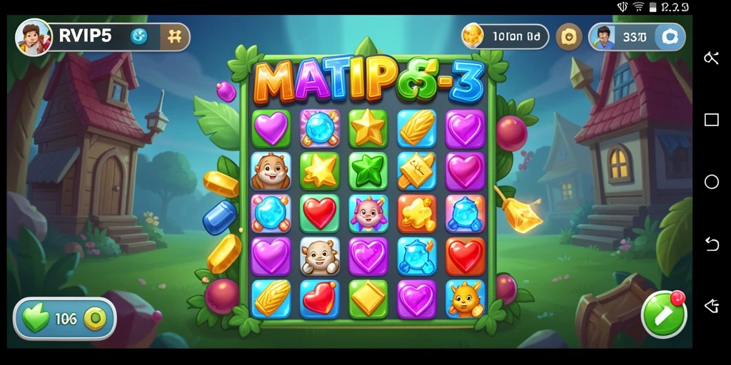 Tampilan gameplay RVIP5 yang seru dan menantang.