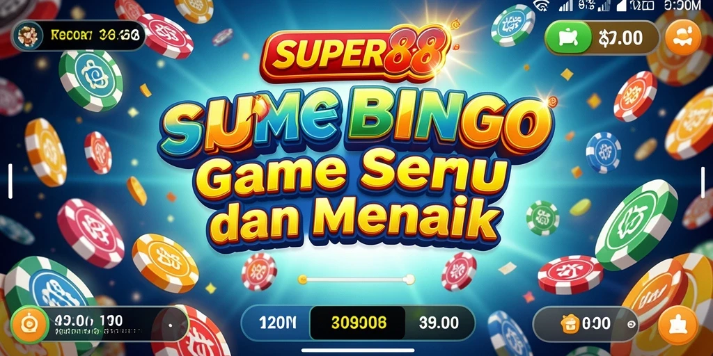 Tampilan screenshot SUPER88 menampilkan gameplay Bingo yang menarik dan interaktif.