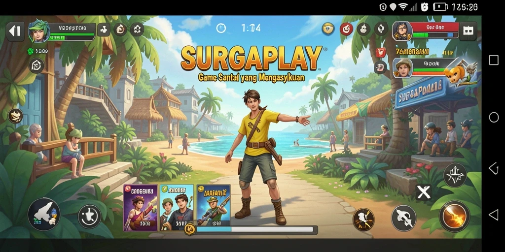 Screenshot SURGAPLAY menunjukkan keseruan gameplay santai yang mengasyikkan.